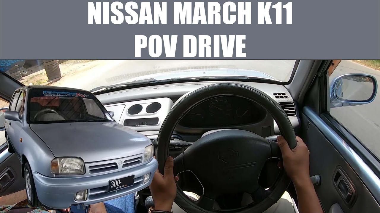 Nissan March K11 POV Drive
