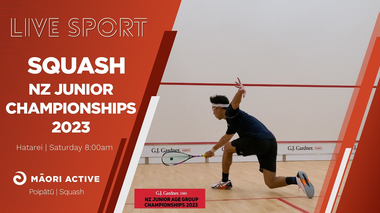 Squash | The New Zealand Junior Age Group Championships | Day 2