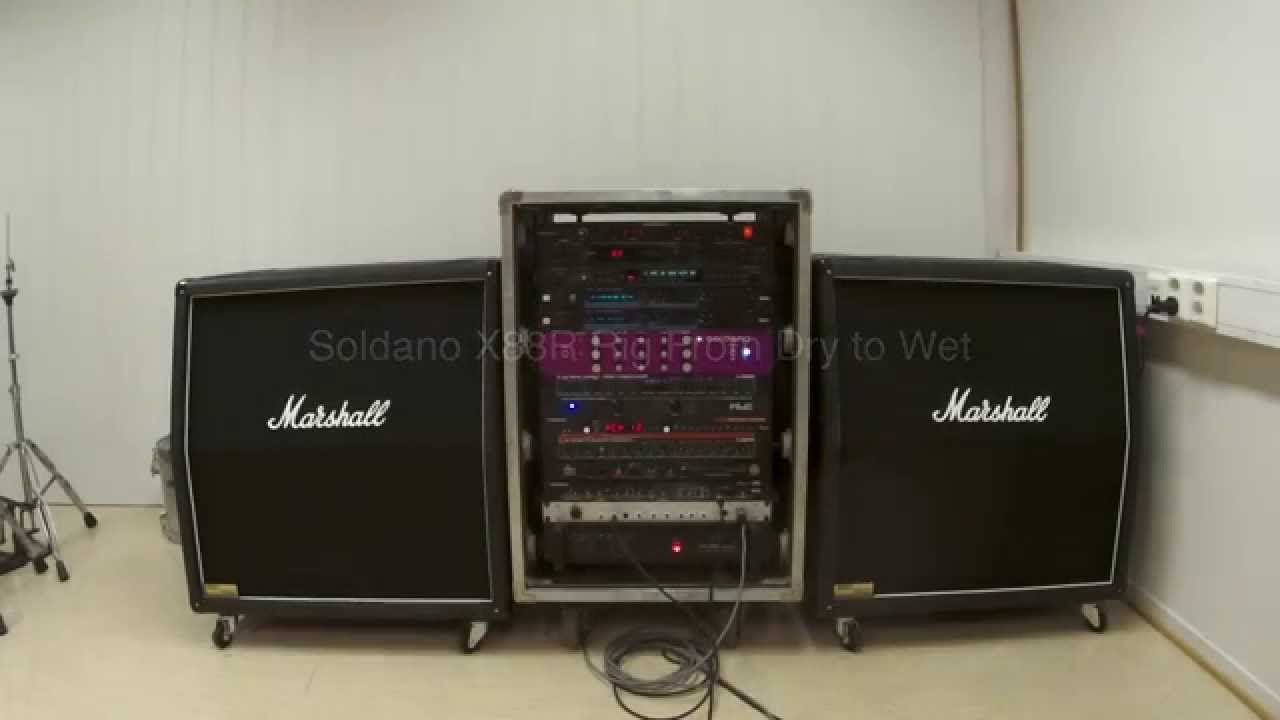 Soldano X88R rig Dry to Wet