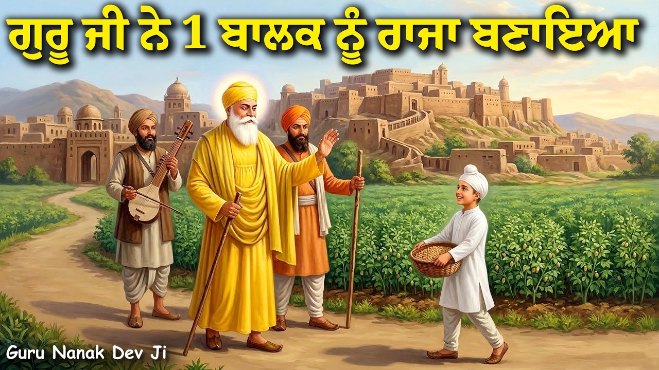 1 ਬਾਲਕ ਨੂੰ ਗੁਰੂ ਸਾਹਿਬ ਜੀ ਨੇ ਰਾਜਾ ਬਣਾਇਆ | Guru Nanak Dev Ji | United Khalsa | Remix Katha