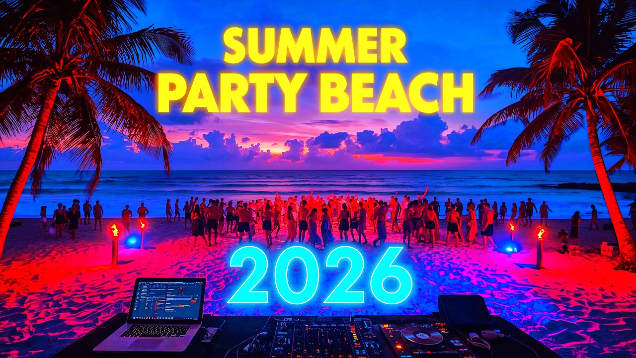 Latin Reggaeton Beach Party Mix 2026 - Summer Dance Vibes