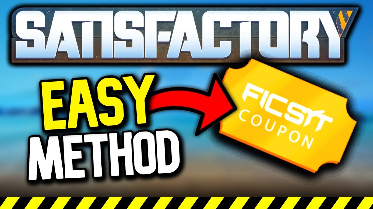 FASTEST Way To Get COUPONS in Satisfactory