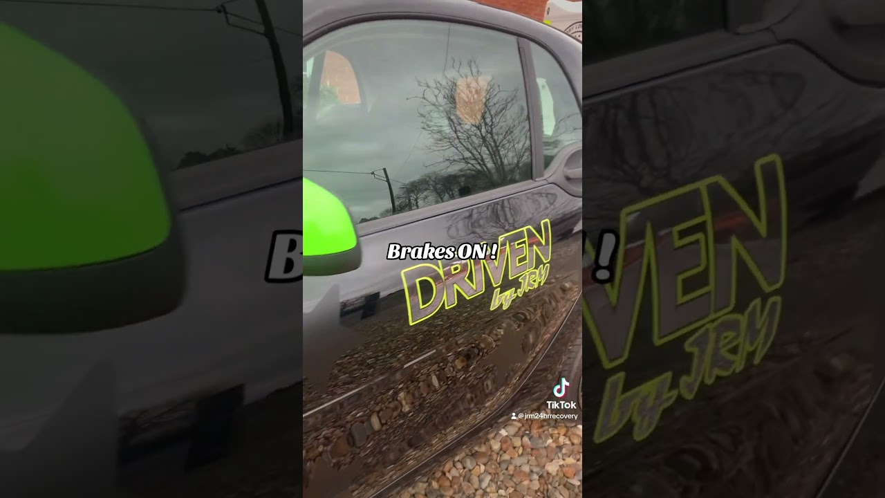 Smart car makeover Ken Block inspired Drivenbyjrm A Frame delivery service & drive home
