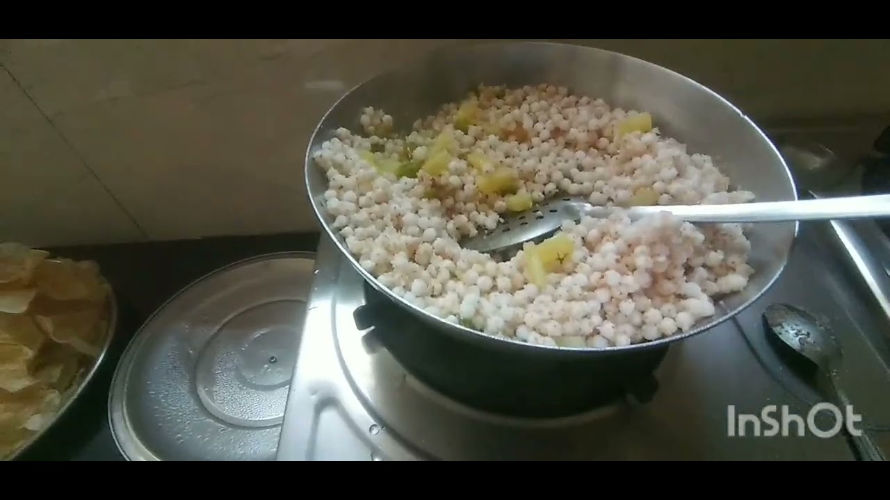 #vlog 3## रेसिपी #साबुदाणा खिचडी #😋
