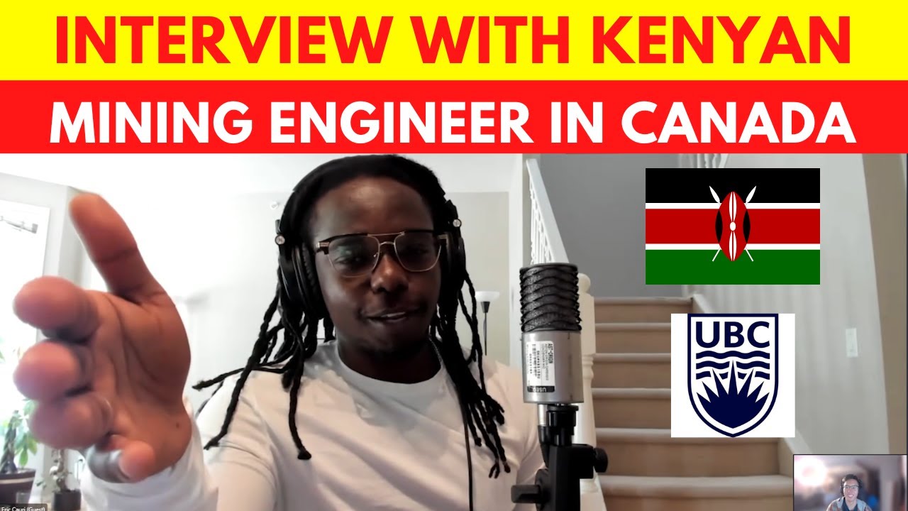 Interview with Kenyan Mining Engineer in Canada:  Eric Shawry (@theafrolution ) Final