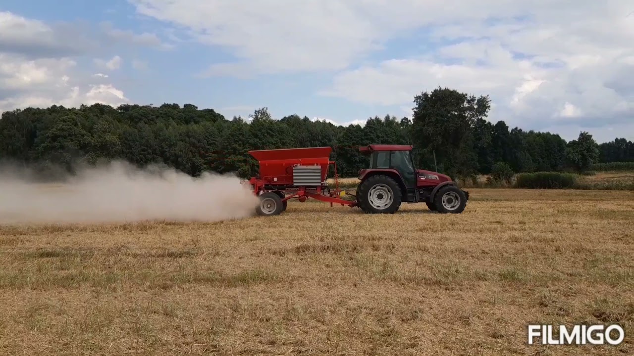 Siew wapna magnezowego 2021🔥 rozsiewacz Fortschritt w akcji.