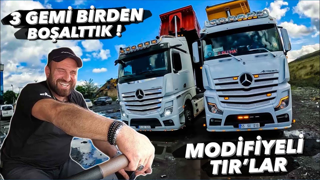 3 GEMİ BİRDEN BOŞALTTIK ! / LİMAN İŞİ BENİ BİTİRDİ !