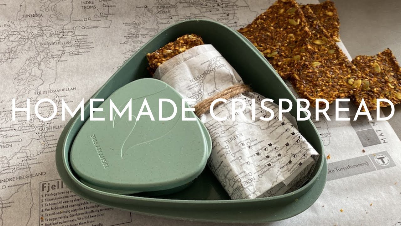 Domowe pieczywo chrupkie - Homemade Crispbread - Healthy bread - knekkebrød - Norwegian crispbread
