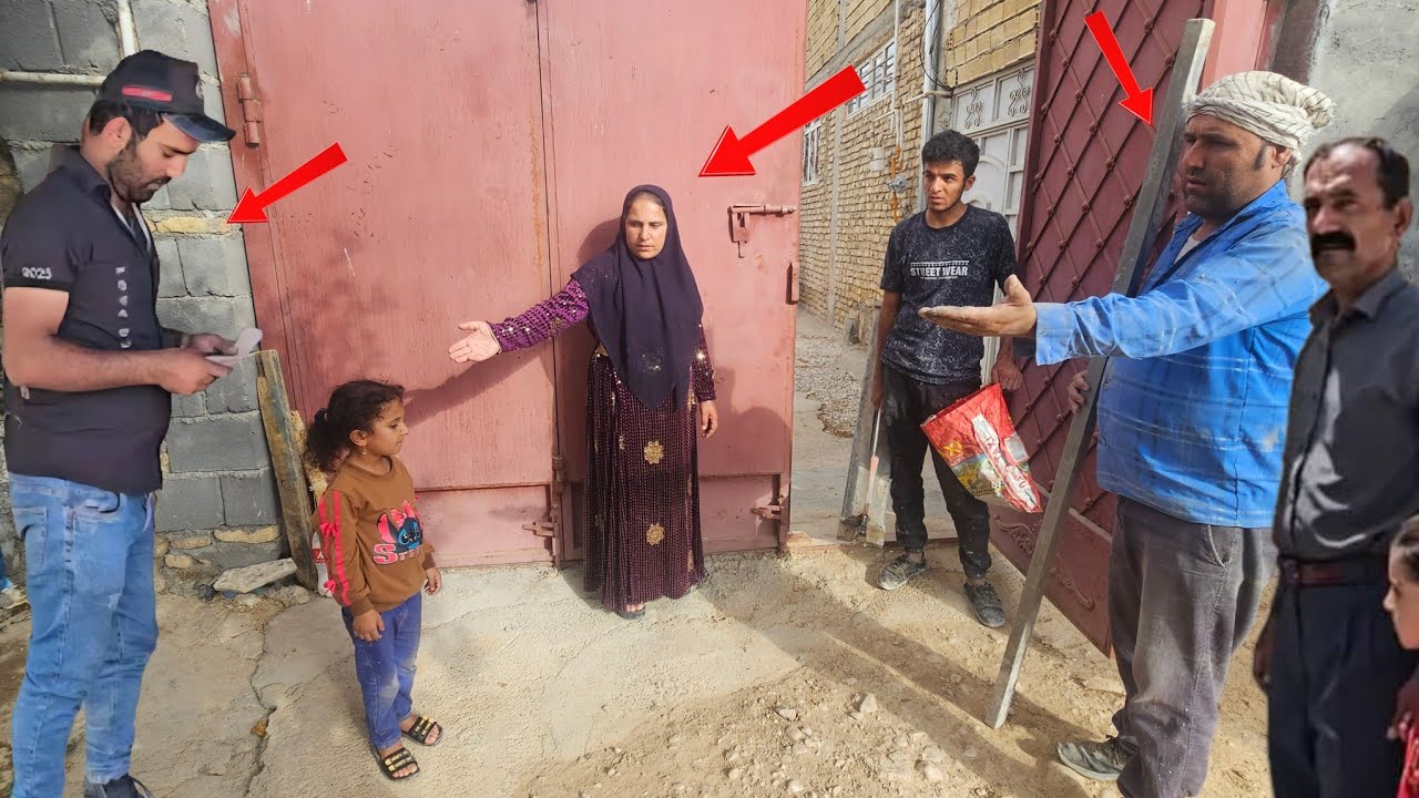 Everyone is looking for Ali and Isa; building a simple bathroom for Zeinab and her children!