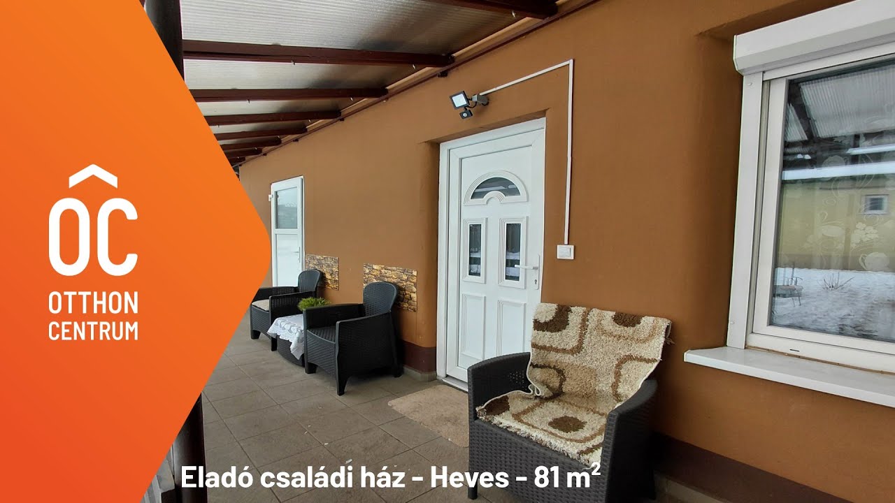 Eladó családi ház - Heves - 81 m²