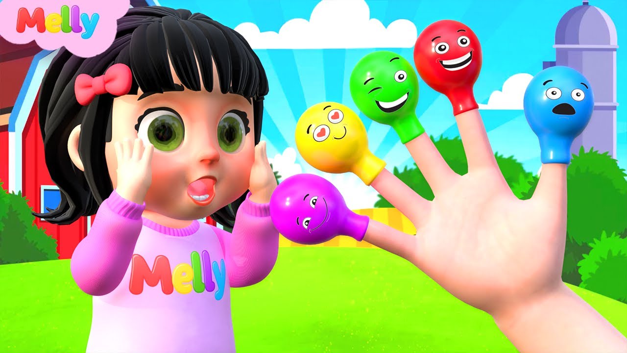 Finger Family Where Are You? - Finger Song For Kids | Melly Nursery Rhymes & Kids Songs