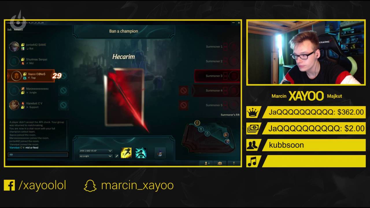 Xayoo rysuje nos Kubona
