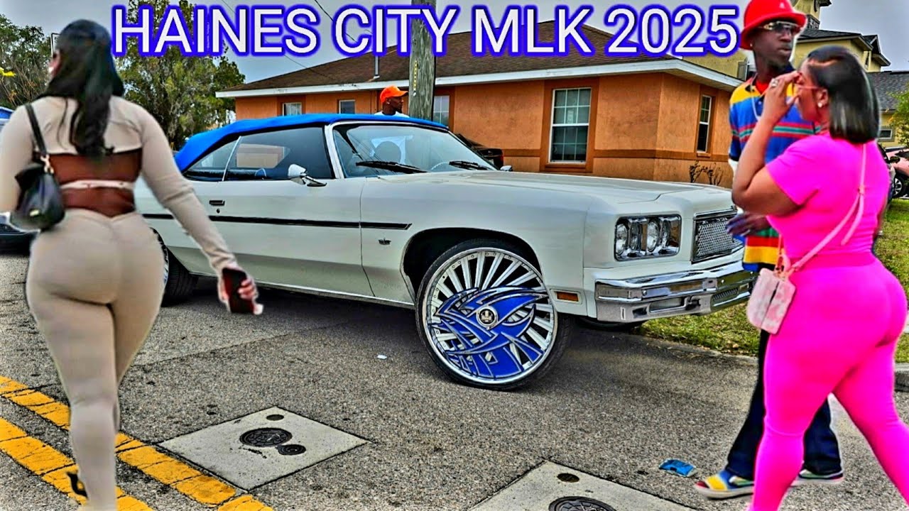 HAINES CITY MLK BLOCK PARTY 2K25 POLK COUNTY, FL BIG RIMS / AMAZING WHIPS / HANGOUT / VIBING