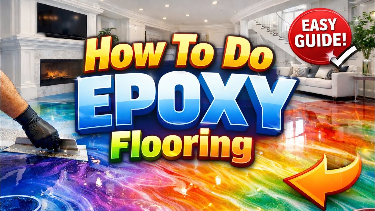 How to do epoxy flooring 
