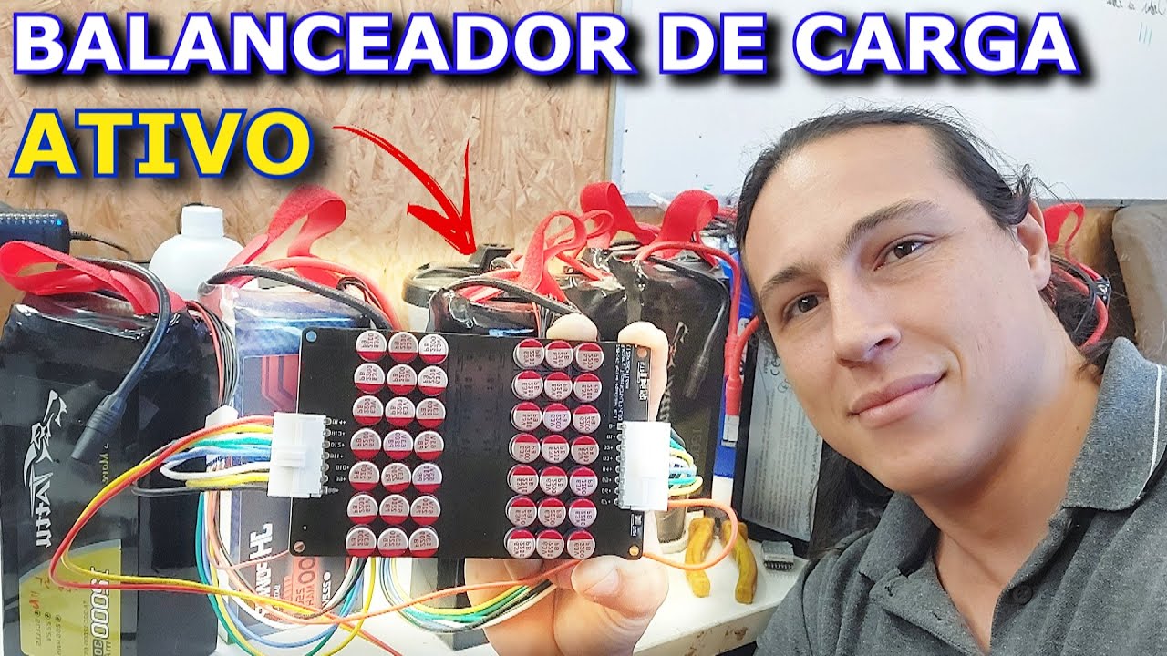 Balanceador de Bateria do Patinete Super Poderoso Caseiro