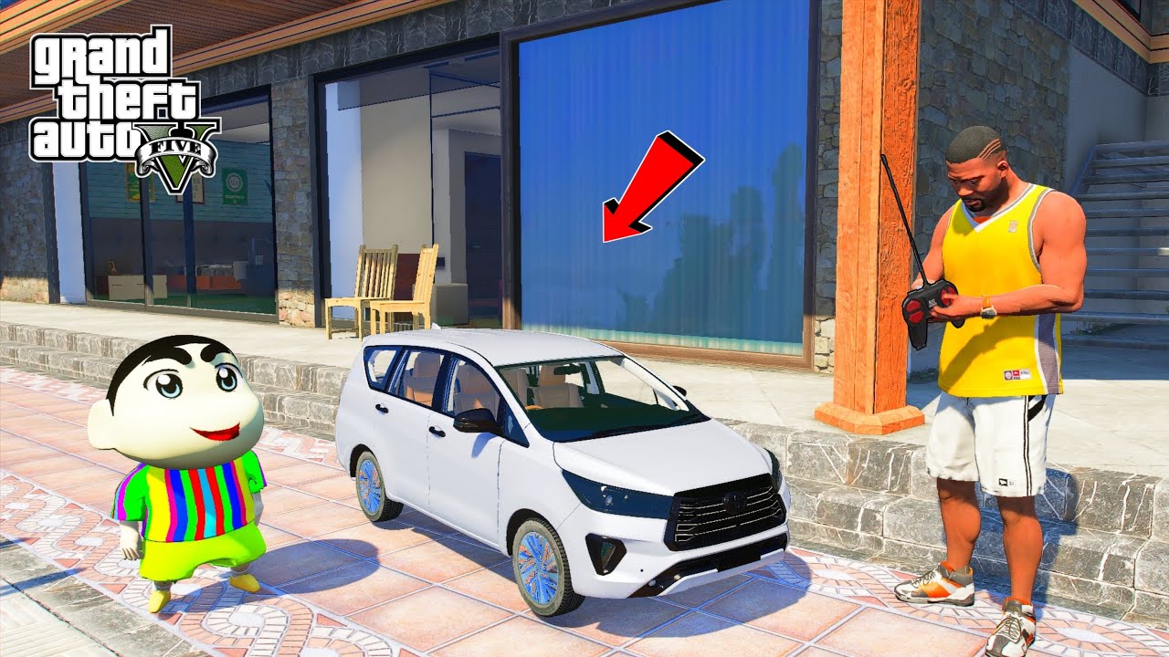 Franklin & shinchan Buy Mini RC Innova Crysta in GTA 5 | JNK GAMER