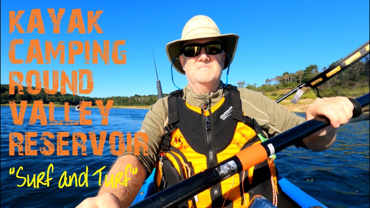 Kayak Camping Round Valley Reservoir Day 1, 