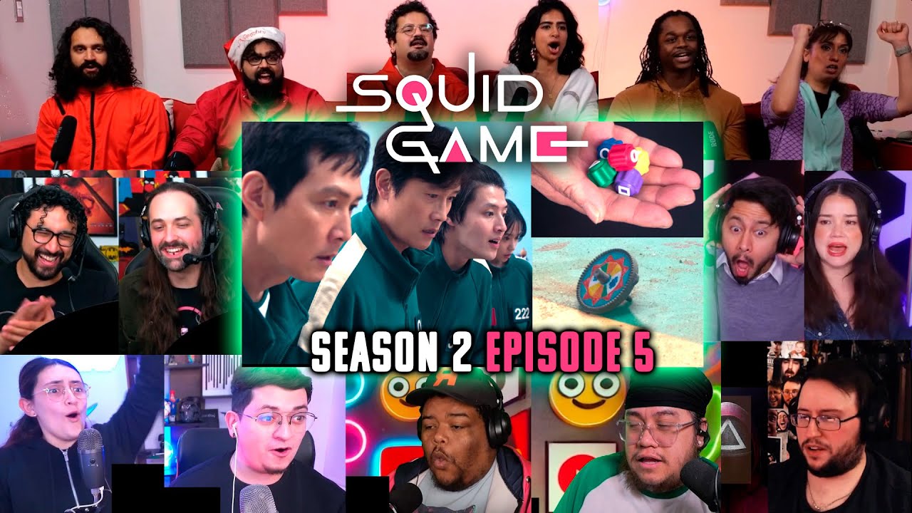 SQUID GAME Season 2 Episode 5 Reaction Mashup | One More Game