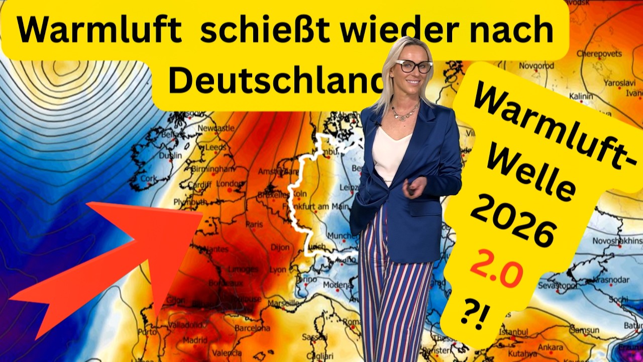 Extremer Wettersturz: Von Turbofrühling zu Schnee – doch schon rollt die nächste Wärmewelle an!