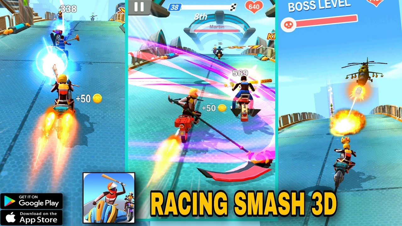 Racing Smash 3D Gameplay | (Android/iOS)