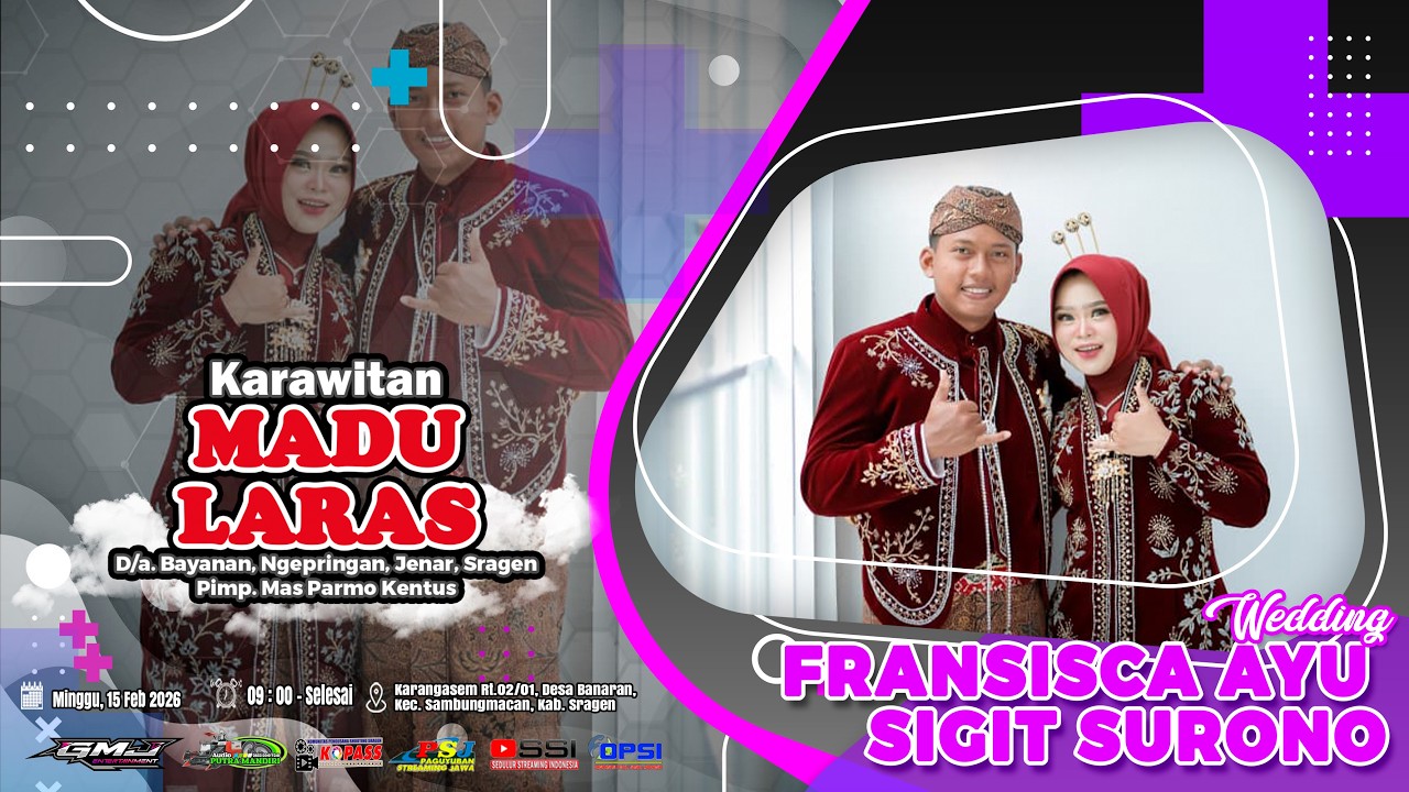 🔴Live Kawrawitan Madu Laras | Wedding 