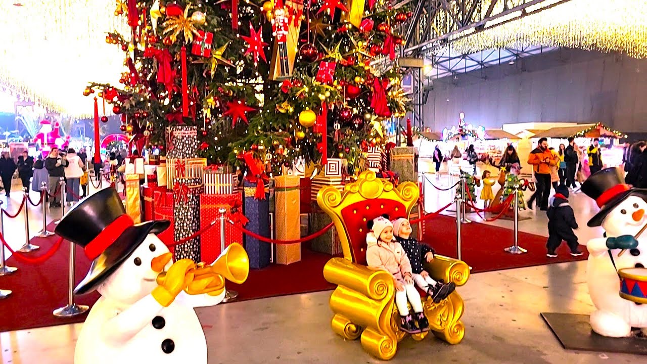 The Largest Christmas Market in Romania - Laminor Winter Wonderland 2023 in Bucharest