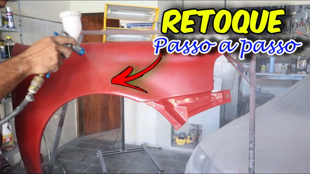 RETOQUE PASSO A PASSO - PINTURA AUTOMOTIVA!