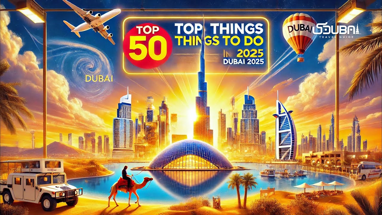 DISCOVER The Best Of DUBAI In 2025 | Top 50 Things to Do