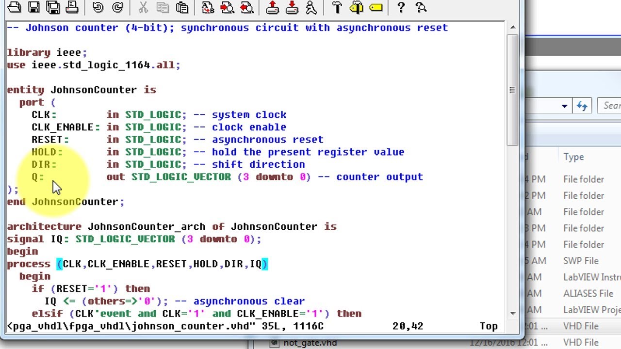 LabVIEW code: 