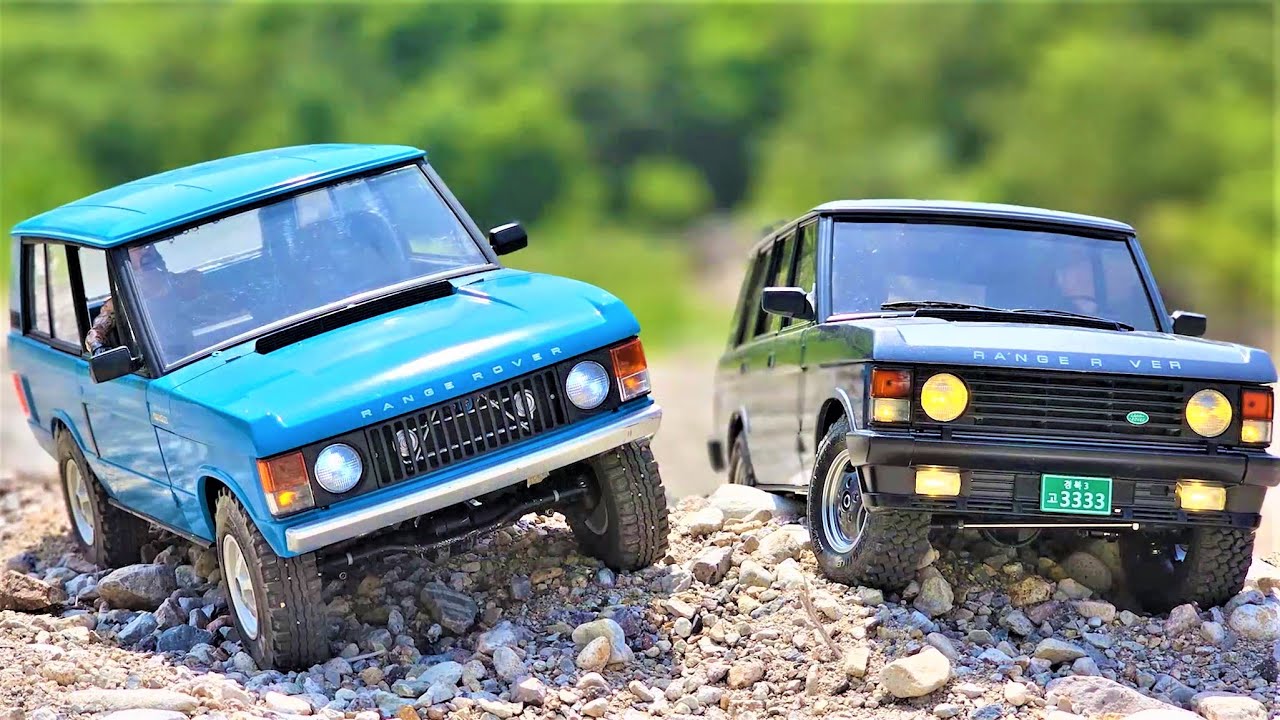 Range Rover Classic 3 & 5 Door Rock Crawling- SCX10 II & Custom Chassis