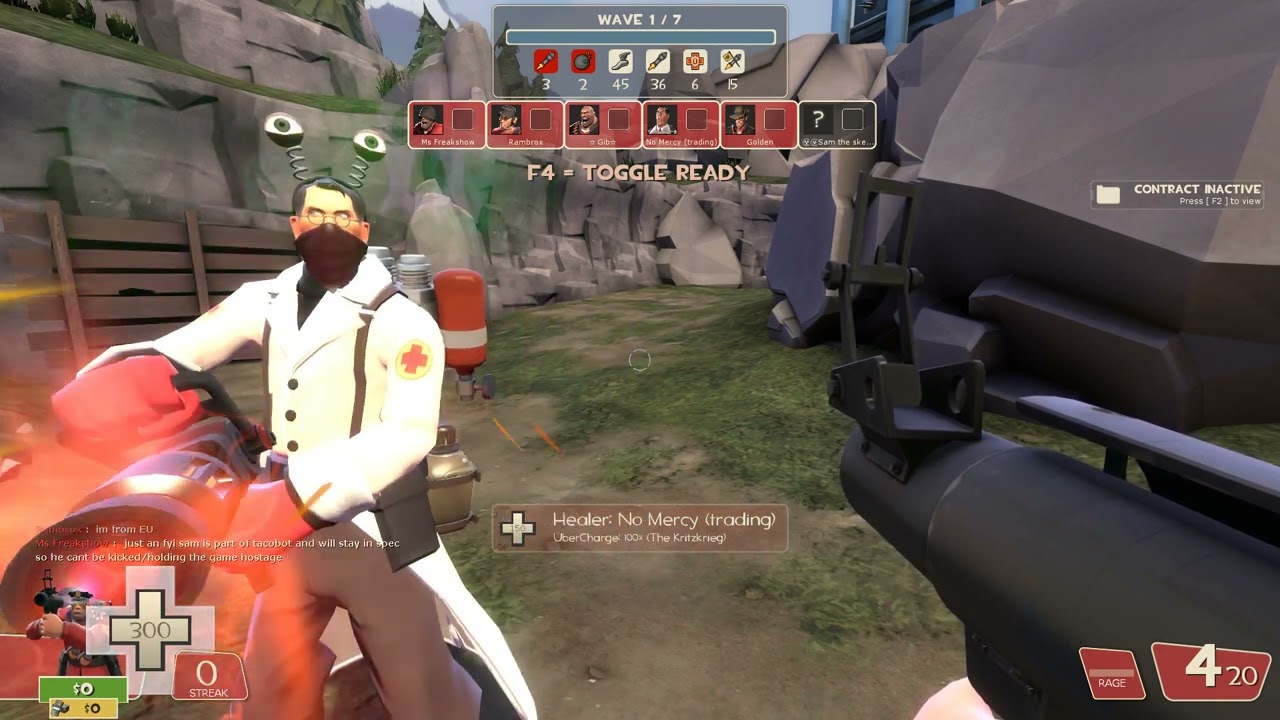 Tacobot joins Team Spec to Hold Game Hostage