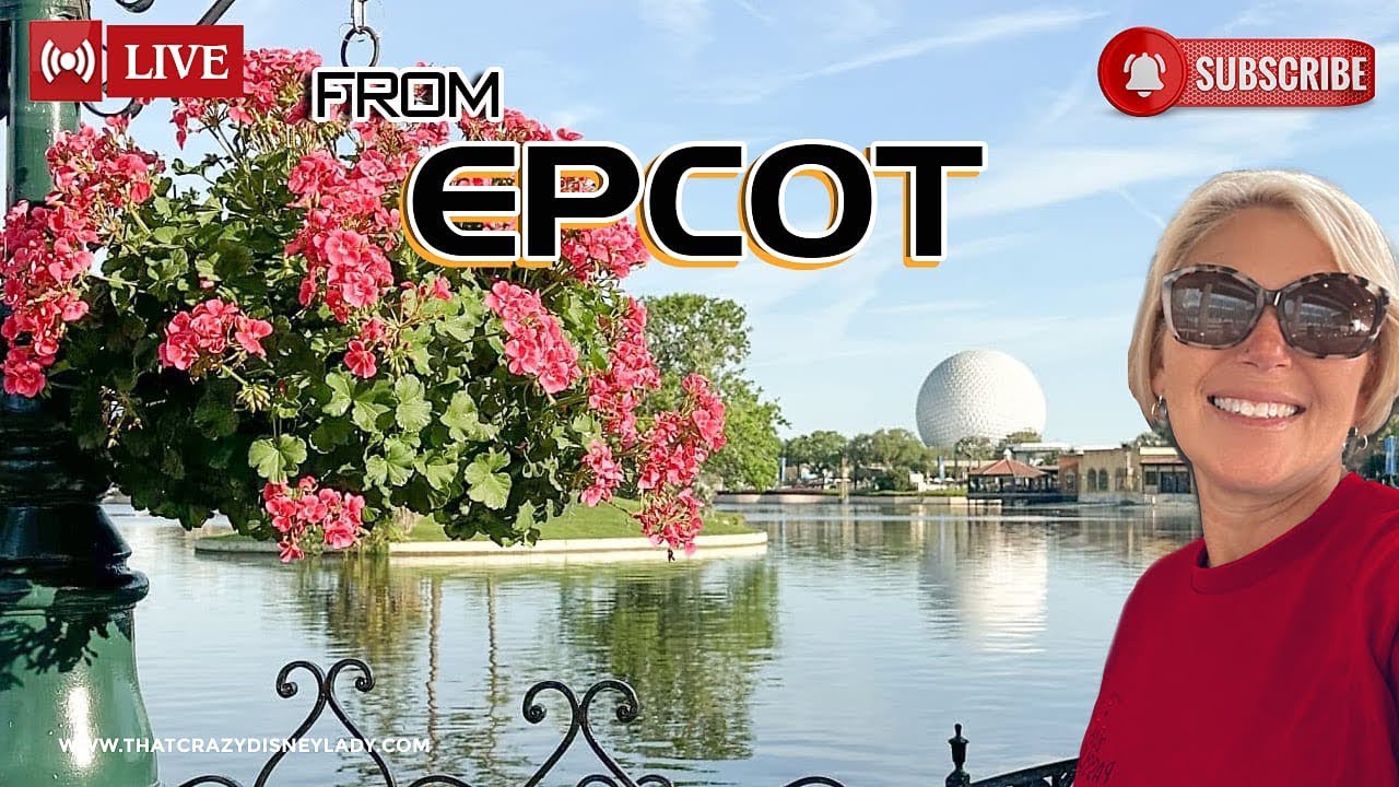 Epcot Veterans Day 11/11/24 Park hop for flag retreat #live