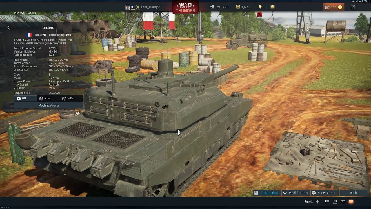 War Thunder Update 1.89 