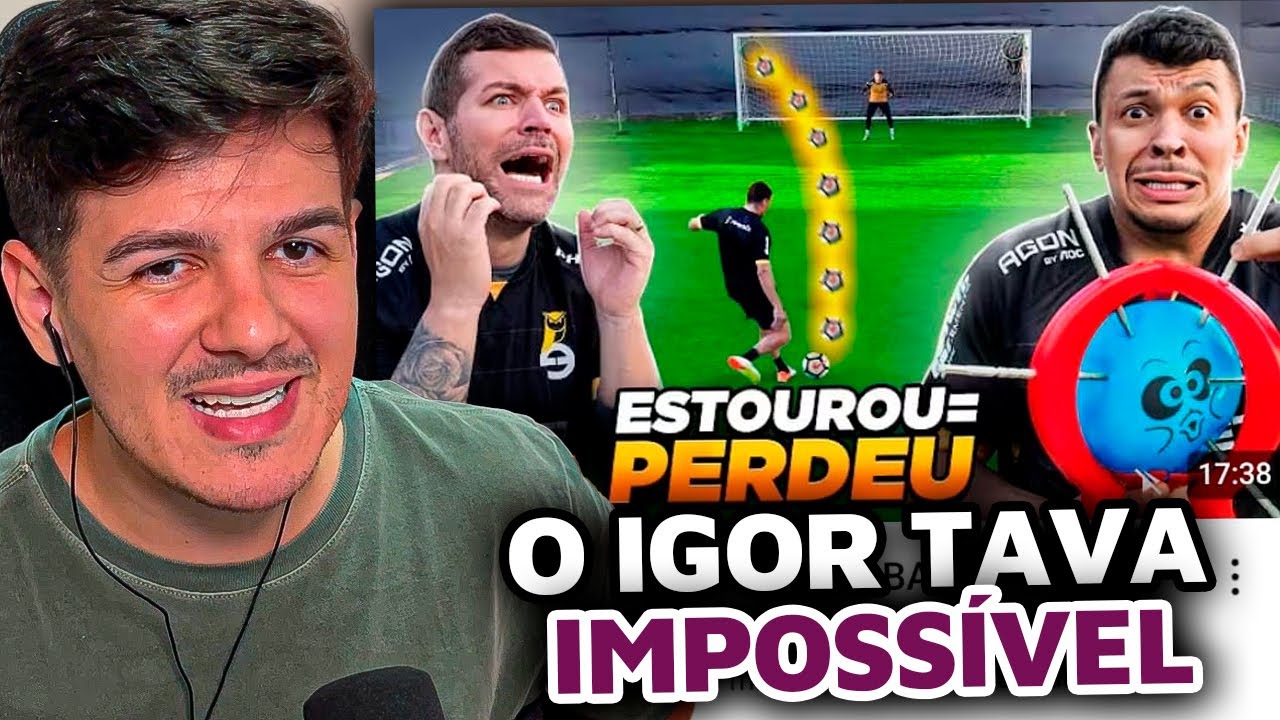 QUEM ESTOURAR O BALÃO PERDE!! - wardi REACT!