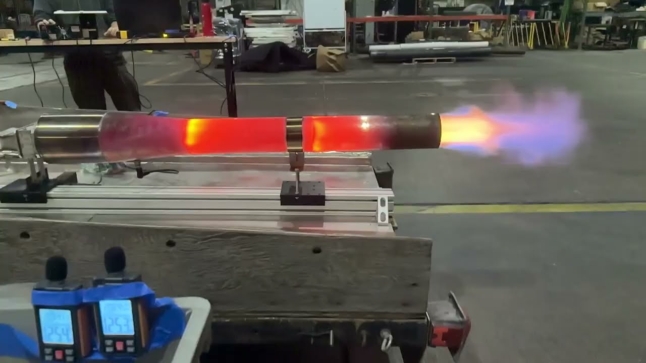 Pulse Jet Test in Slow-Motion