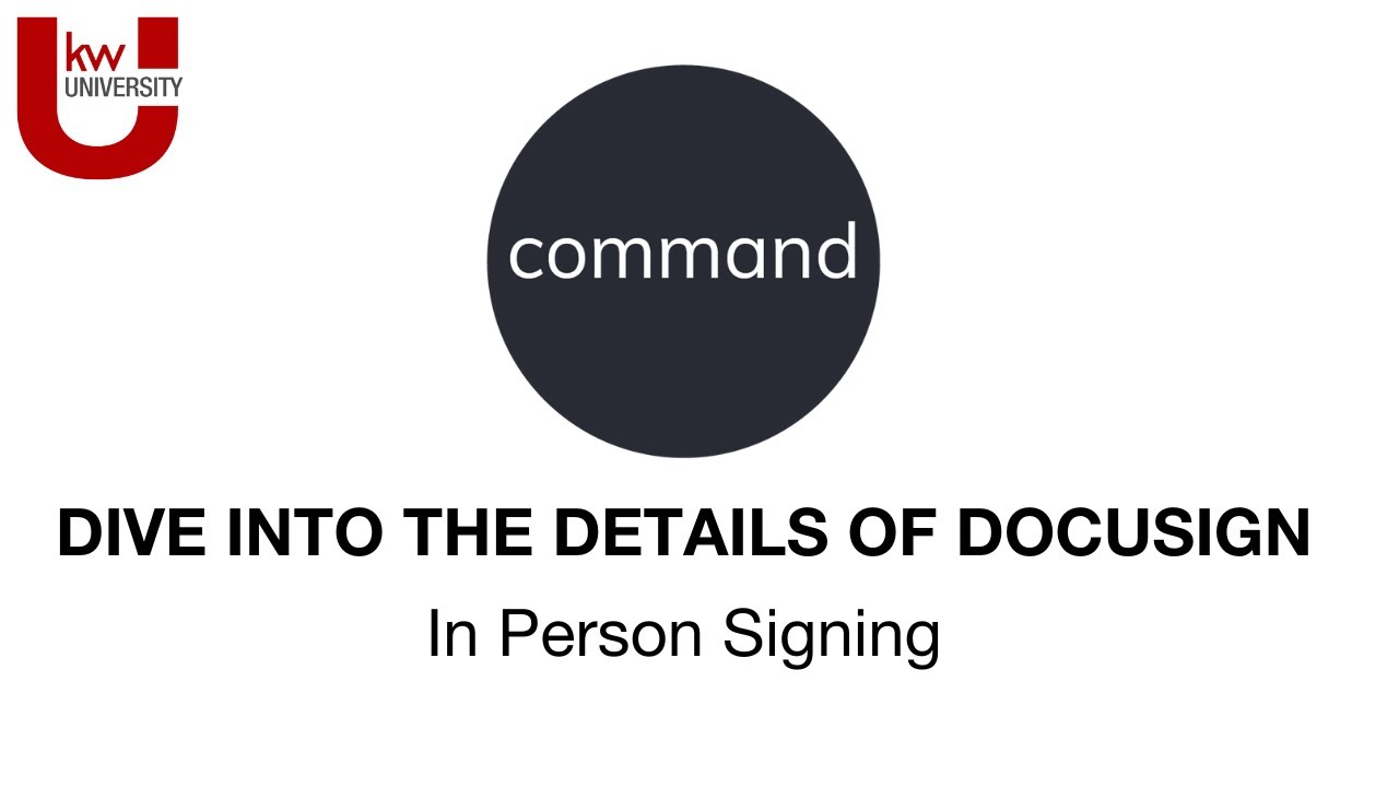 In Person Signing | Dive into the Details of DocuSign