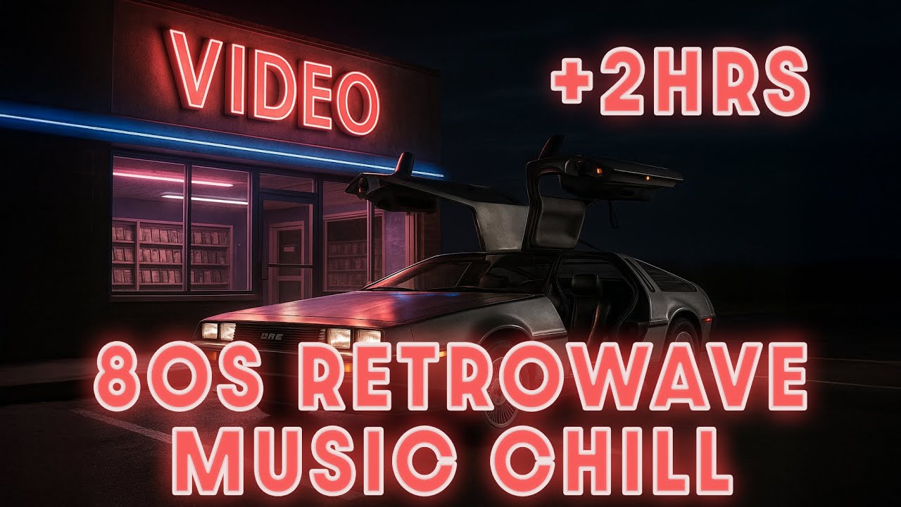 80s Retrowave Music 2h00 | Boost Your Energy for Work & Study