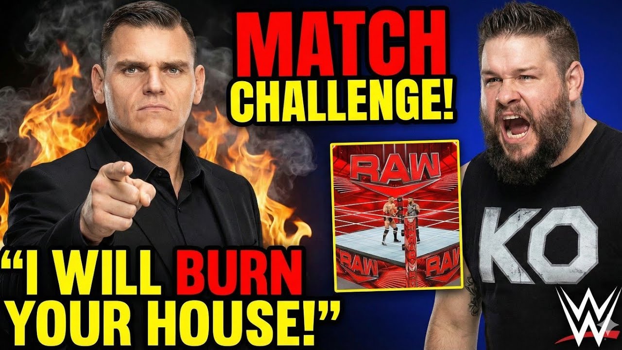 GUNTHER Threatens to BURN Kevin Owens' House! 🔥🏠