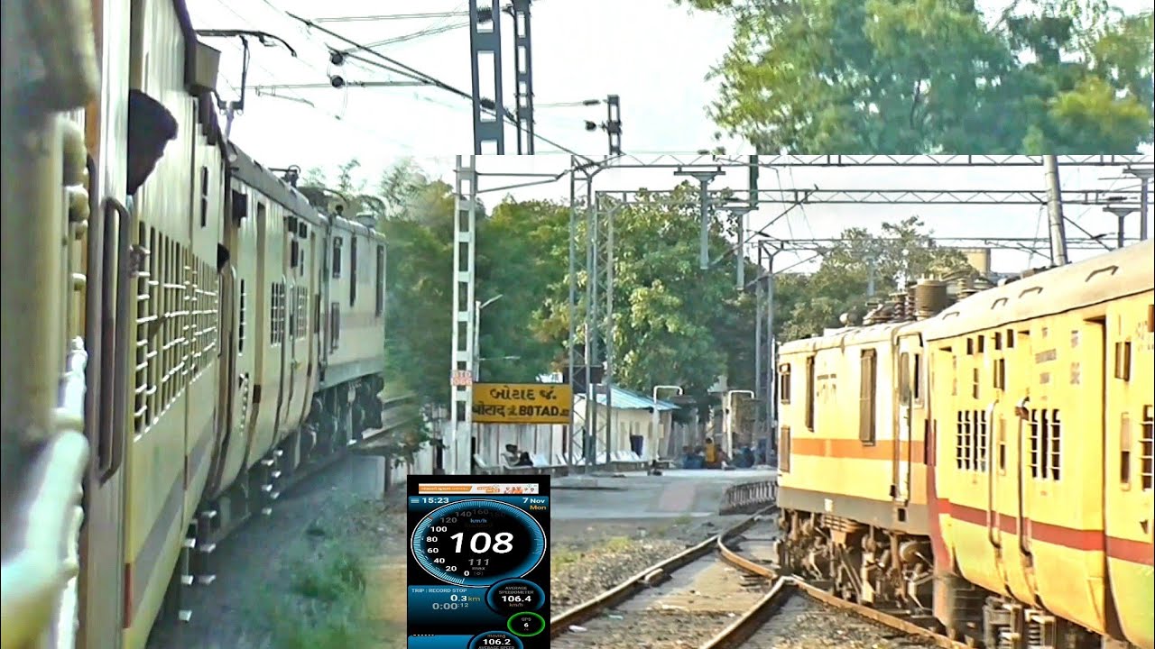 Electric Train Journey Bhavnagar Terminus To Surendranagar Gate | 09534 BVC SUNR Specail Passenger.