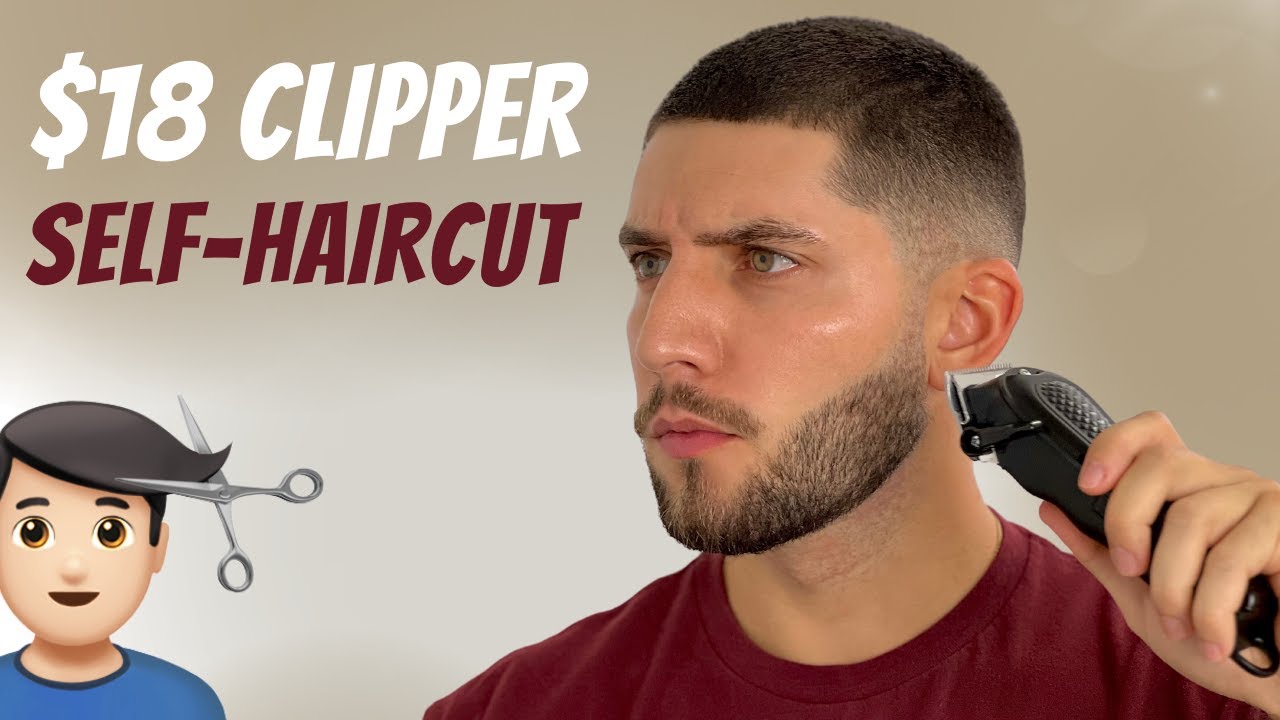 $18 Clipper Buzz Cut Self-Haircut Tutorial | How To Cut Your Own Hair