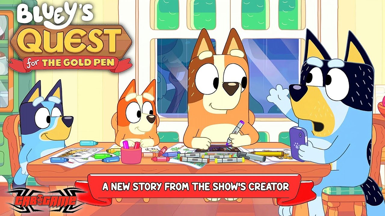 Bluey's Quest for The Gold Pen | Gameplay Android Ios