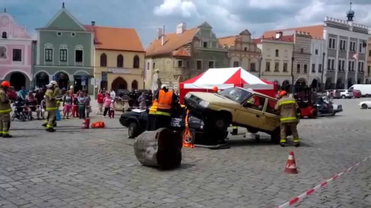 Hasičská soutěž ve vyprošťování osob z havarovaných vozidel 2014