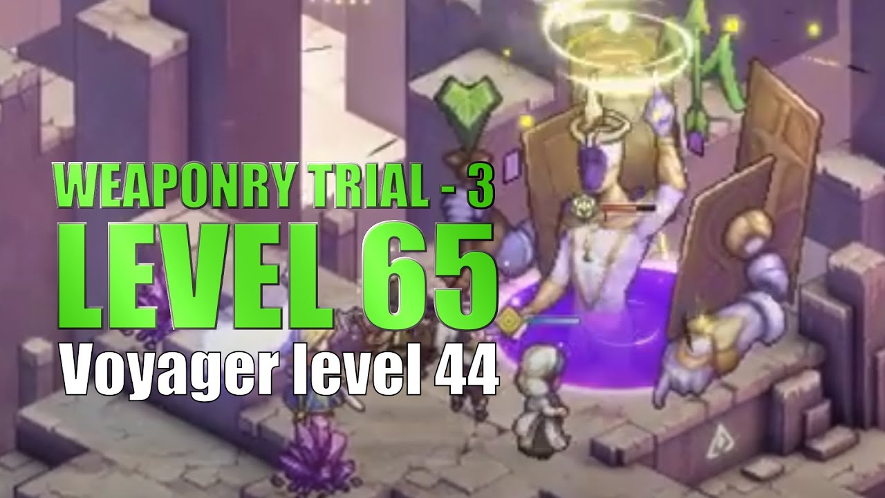 Weaponry Trial 2 level 65  - Sword of Convallaria