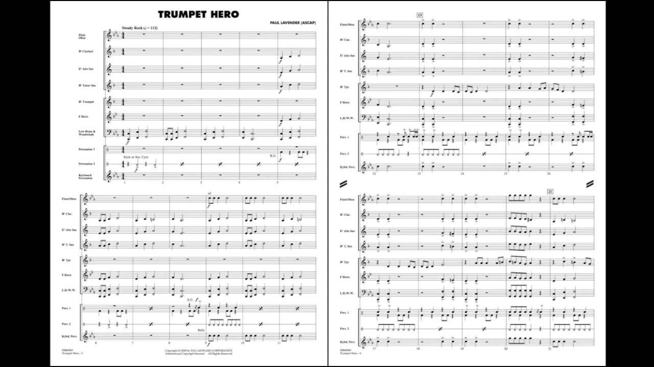 Trumpet Hero by Paul Lavender
