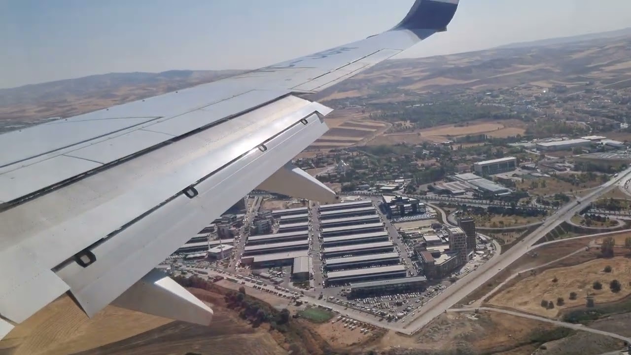 Ankara Esenboğa Havalimanı Uçak İniş Videosu. #esenbogaairport #ankara #ajet #anadolujet