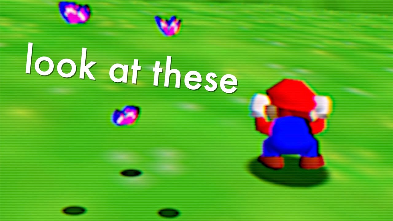 👁️👁️  the things you never looked at - Mario 64