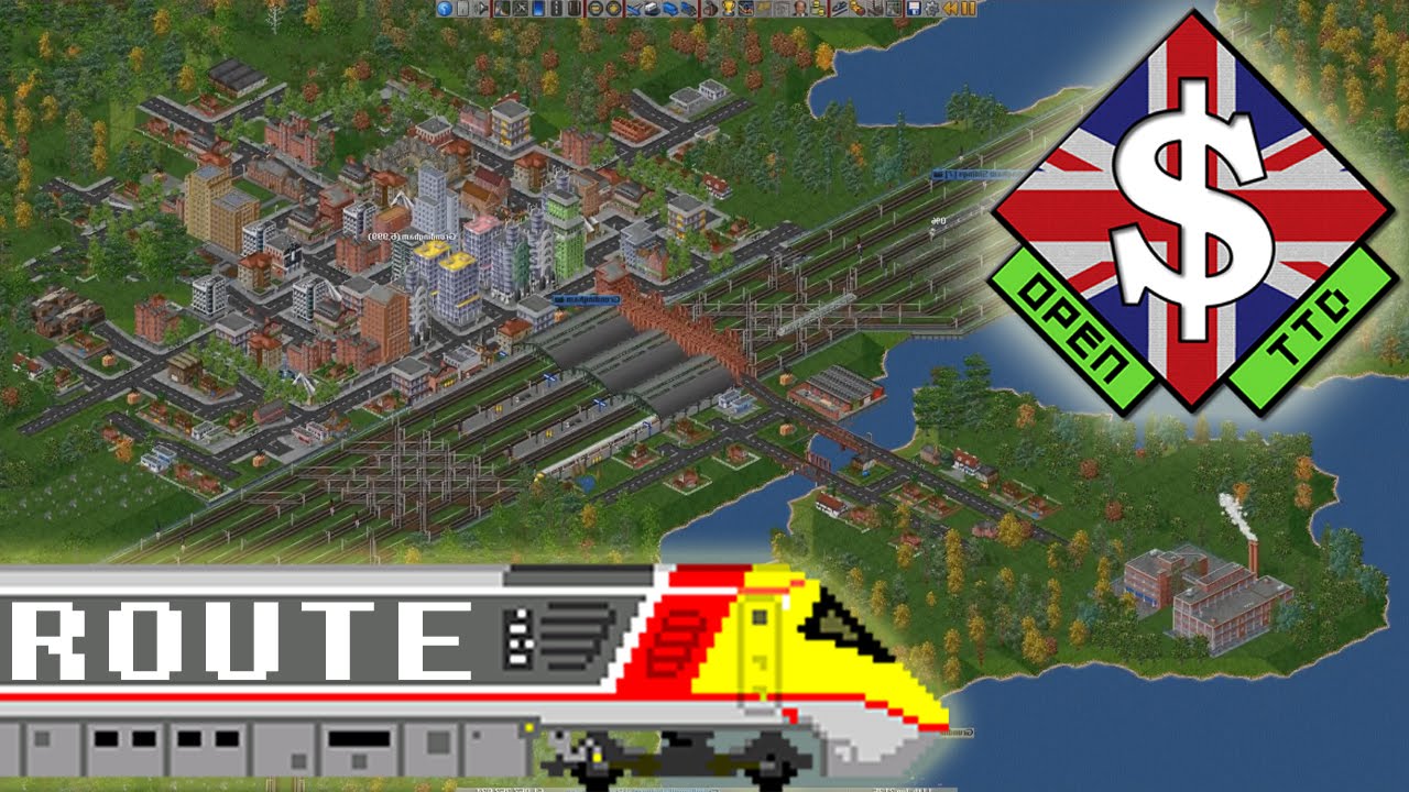 OpenTTD :: (UK based map) West Coast High Speed Line