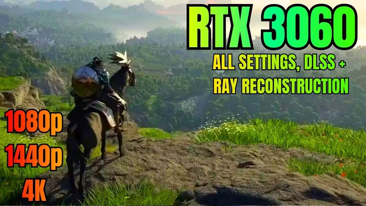 RTX 3060 vs Crimson Desert  (Full Benchmark) -1080p, 1440p & 4K | DLSS 4.5 + Ray Reconstruction