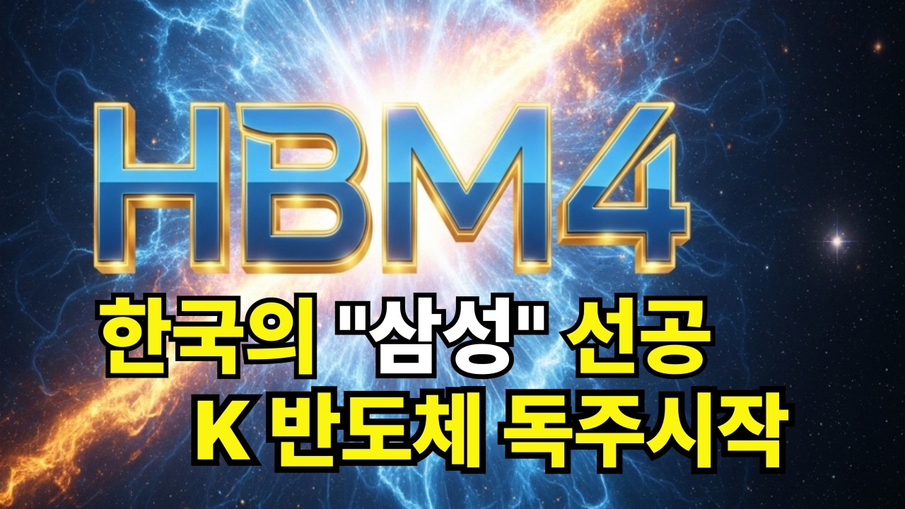 삼성 HBM4 역전의 시작.AI 핵심메모리