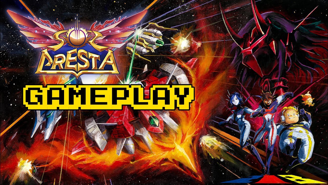 SOL CRESTA Full Arcade Mode Playthrough